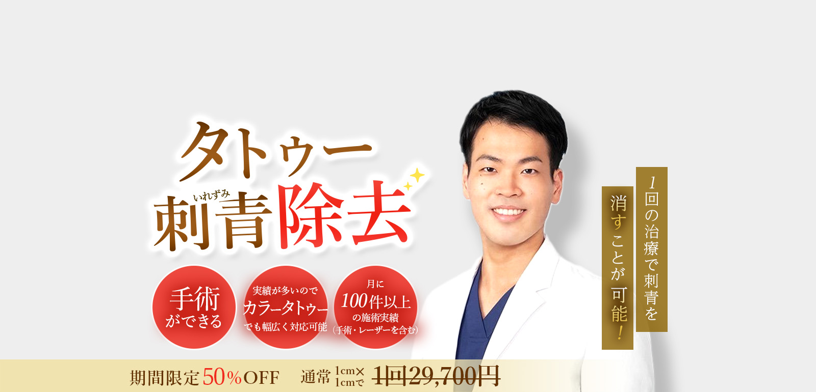 タトゥー刺青除去